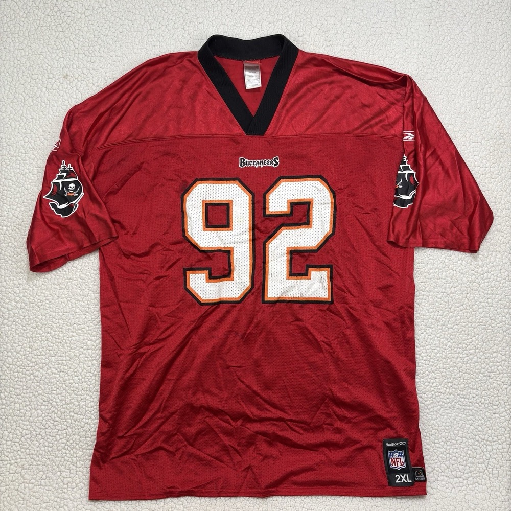 Reebok Tampa Bay Buccaneers Anthony Booger McFarland NFL Jersey 92 Mens 2XL